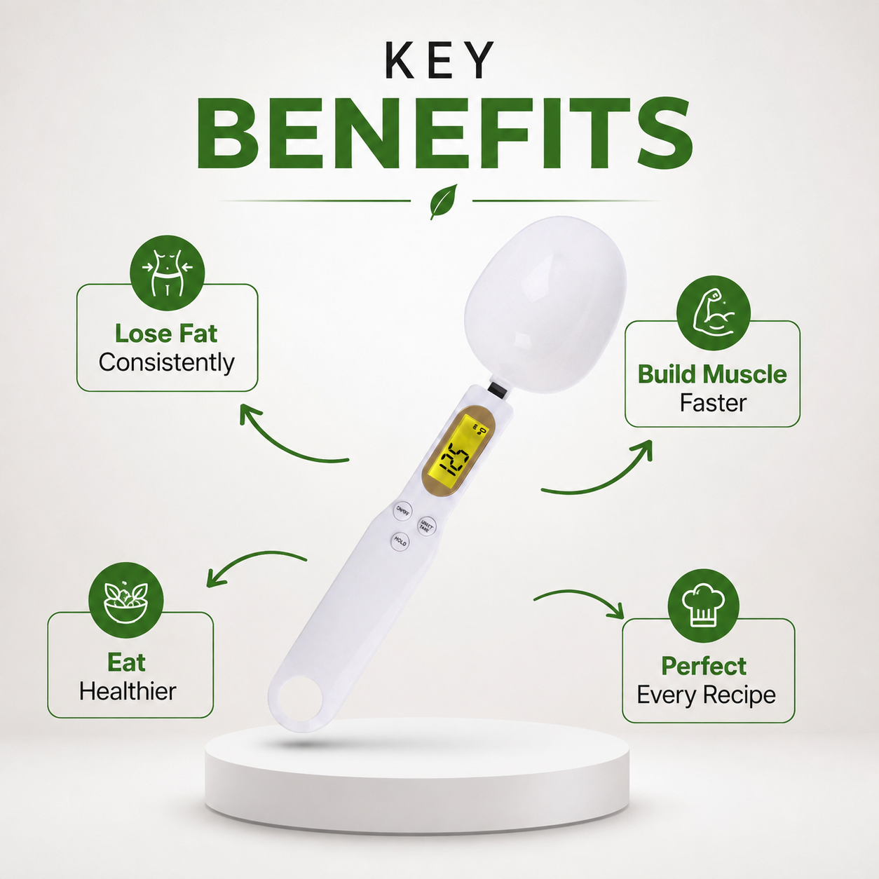 Electronic Kitchen Spoon Scale