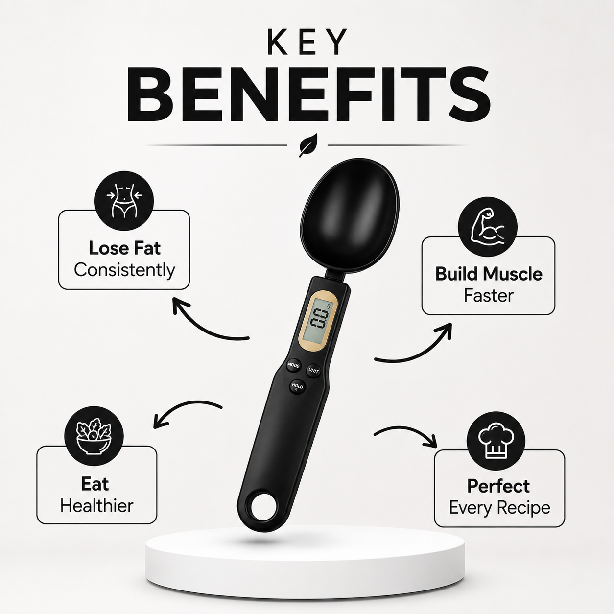 Electronic Kitchen Spoon Scale