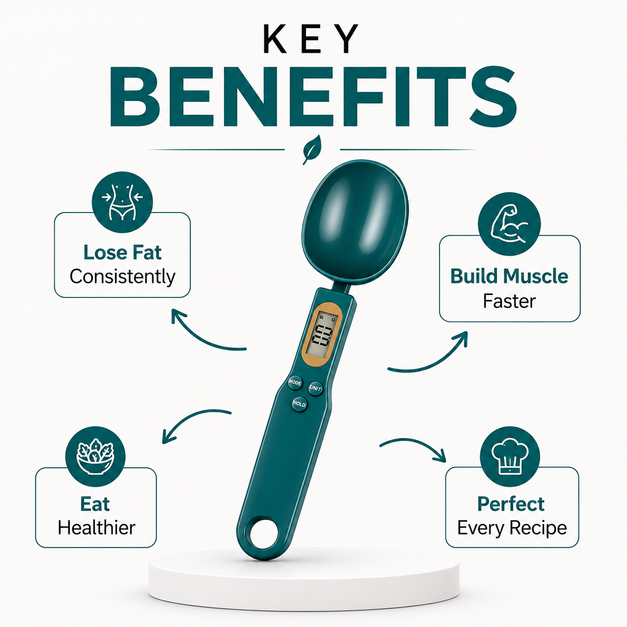 Electronic Kitchen Spoon Scale